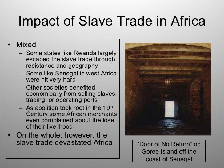 Essay On Slavery In West Africa