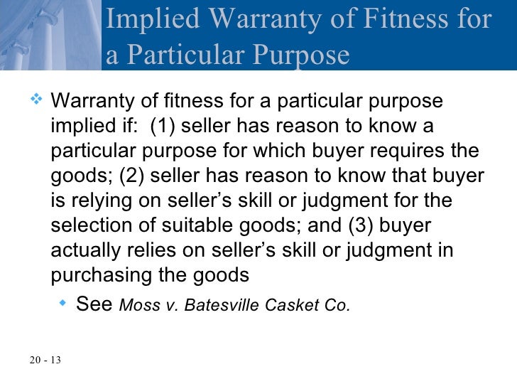 Chapter 20 Product Liability