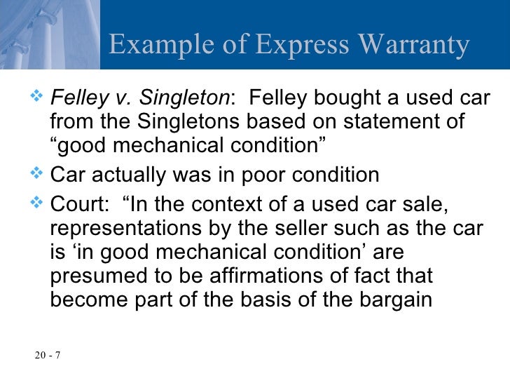 Chapter 20 Product Liability