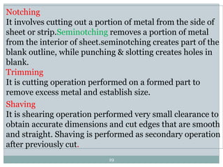sheet metal working | PPT
