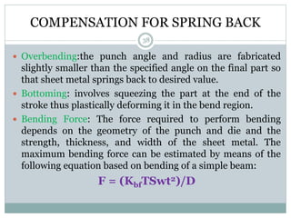 sheet metal working | PPT