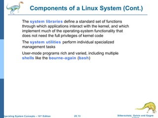 Ch20 the linux systems | PPT