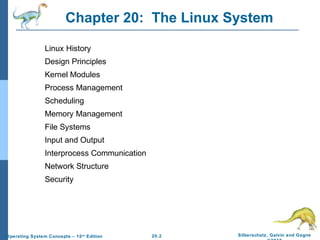 Ch20 the linux systems | PPT
