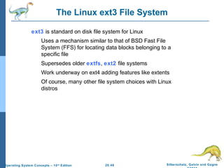 Ch20 the linux systems | PPT