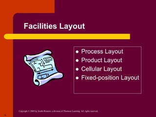 Chapter 21 Operations and Service Management | PPTX