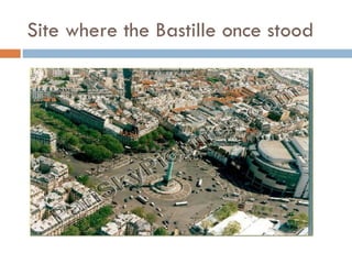 Site where the Bastille once stood 