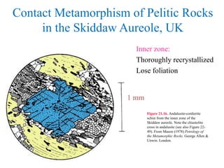 Metamorphic Rocks Uk Map Metamorphic rock.ppt