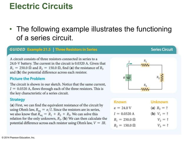 ch_21_PPT_lecture for physics resitor in series and parallel circuit | PPT