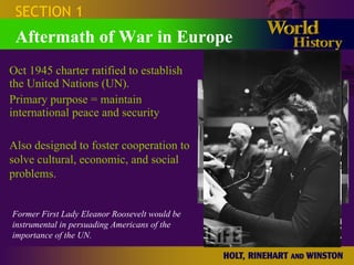 Ch 22.1 Aftermath of WWII | PPT