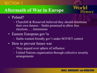 Ch 22.1 Aftermath of WWII | PPT