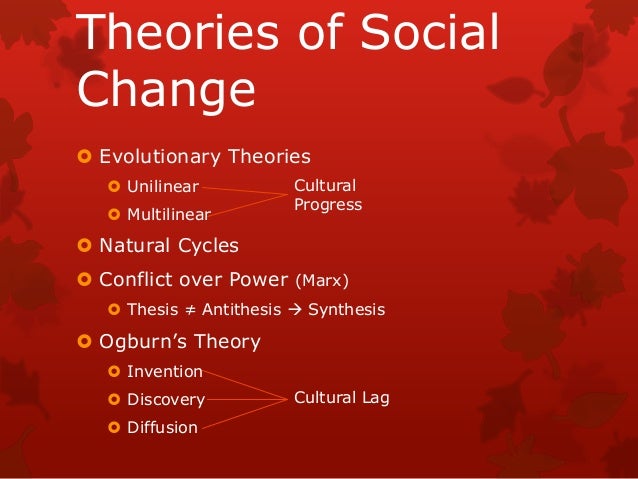 Dissertation social change