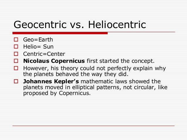 Ch 22.1 the scientific revolution