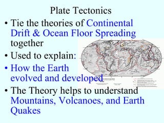 Ch 22 4 theory of plate tectonics | PPT