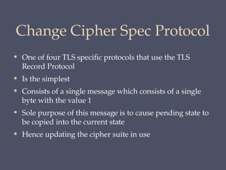 Chapter 22 Internet Security Protocols and Standards | PPTX