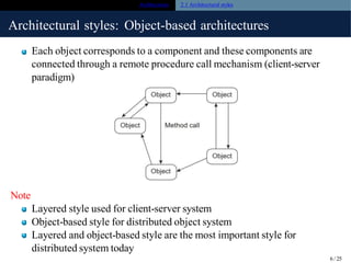 Comprehensive Overview of Distributed System Architectures and Styles | PDF