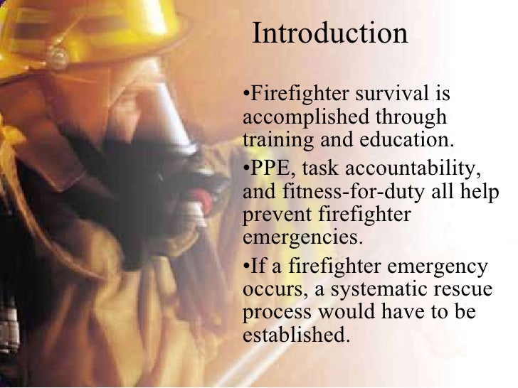 Ch23 firefighter survival