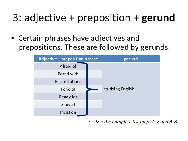 Ch. 23: Gerunds