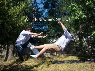 What is Newton’s 2nd Law?