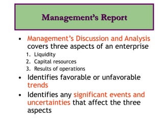 full diclosure in financial reporting.ppt