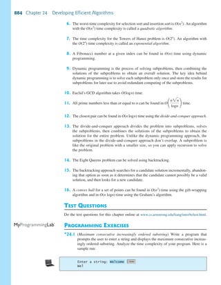 Ch24 efficient algorithms | PDF