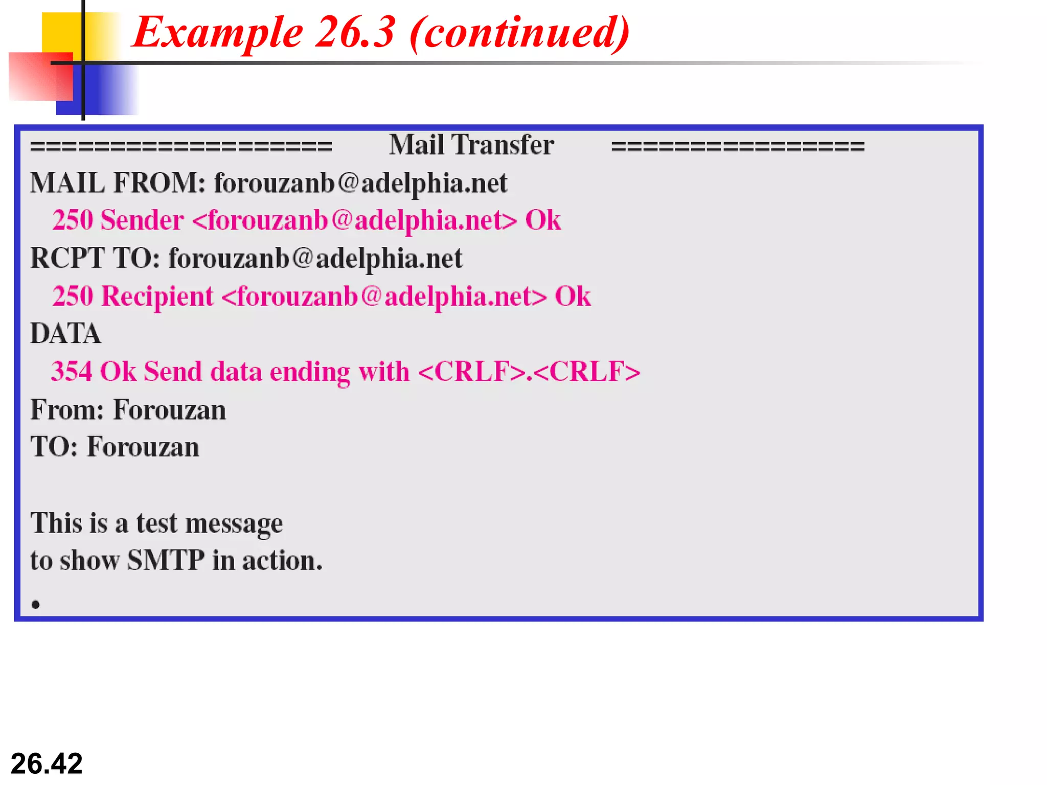 Example 26.3 (continued) 