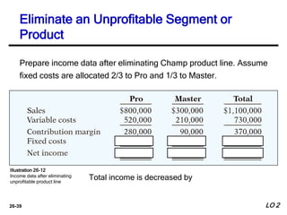 Chapter 26 Incremental Analysis and Capital Budgeting | PPTX