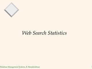 Web Search Statistics 