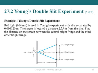 Chapter 27 diffraction and waves interaction | PPTX
