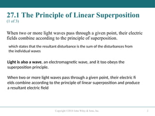 Chapter 27 diffraction and waves interaction | PPTX