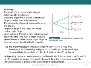 Chapter 27 diffraction and waves interaction | PPTX