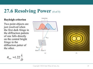 Chapter 27 diffraction and waves interaction | PPTX