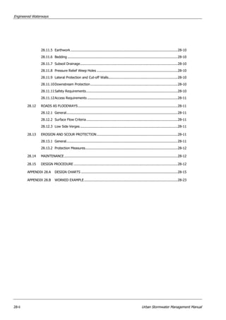 Ch 28   engineered waterways