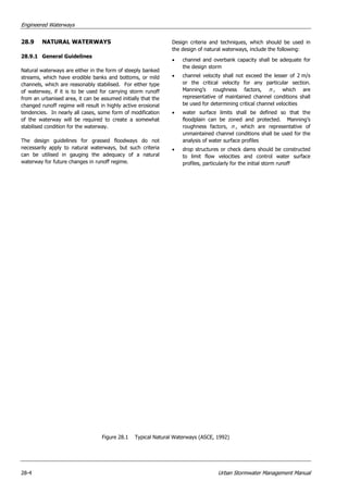 Ch 28   engineered waterways