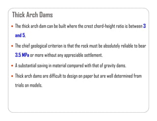 Comprehensive Principles and Design of Arch Dams in Dam Engineering | PDF