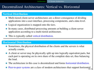 Distributed Image Vertical Comprehensive Overview of Distributed System Architectures and Their ...