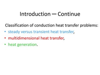 Ch2 Heat transfer - conduction | PDF