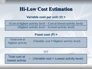 Chapter two - cost concept and cost allocation system | PPT