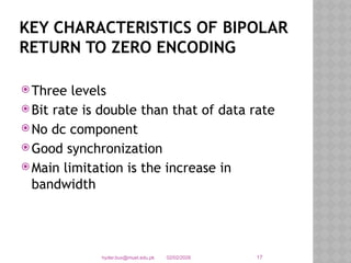 Topic Name - Signal Encoding Techniques.pptx