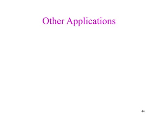 44
Other Applications
 