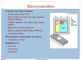 Ch2 embedded processors-ii | PDF