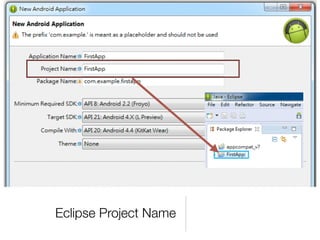 Eclipse Project Name
 