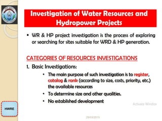 CH 2 Hydropower Project Investigation and planning (2).pptx