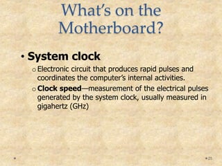 Ch 2 inside systems unit | PPT