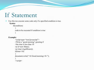 javascript conditional-statements | PPT