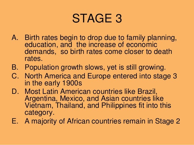 Ch 2 Key Issue 3 Demographic Transition