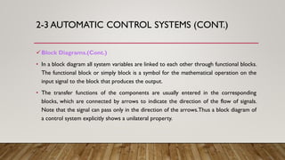 Ch2 mathematical modeling of control system | PDF