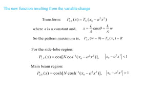 The new function resulting from the variable change
 