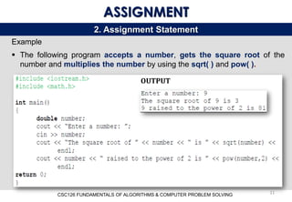 Comprehensive Fundamentals of Algorithms and C++ Programming Basics | PDF