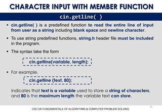 Comprehensive Fundamentals of Algorithms and C++ Programming Basics | PDF