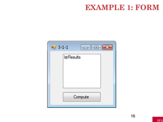 EXAMPLE 1: FORM
16
 